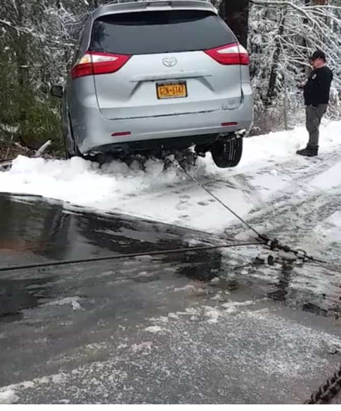 Ice and snow recovery